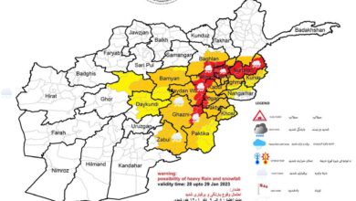 هشدار ریاست هواشناسی از احتمال بارش برف و باران شدید در ۱۹ ولایت کشور